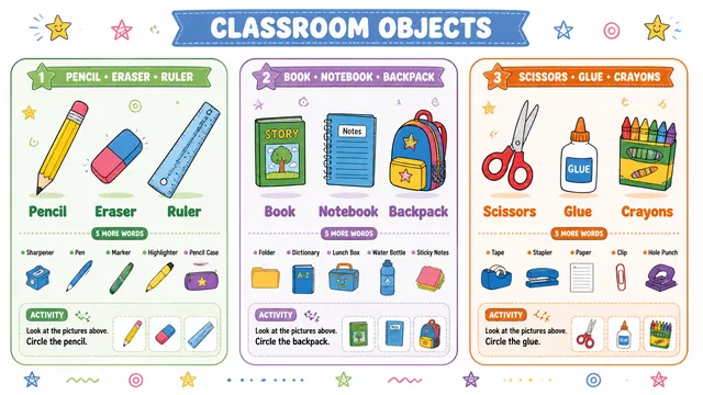 Create a printable educational flashcard worksheet for ea...